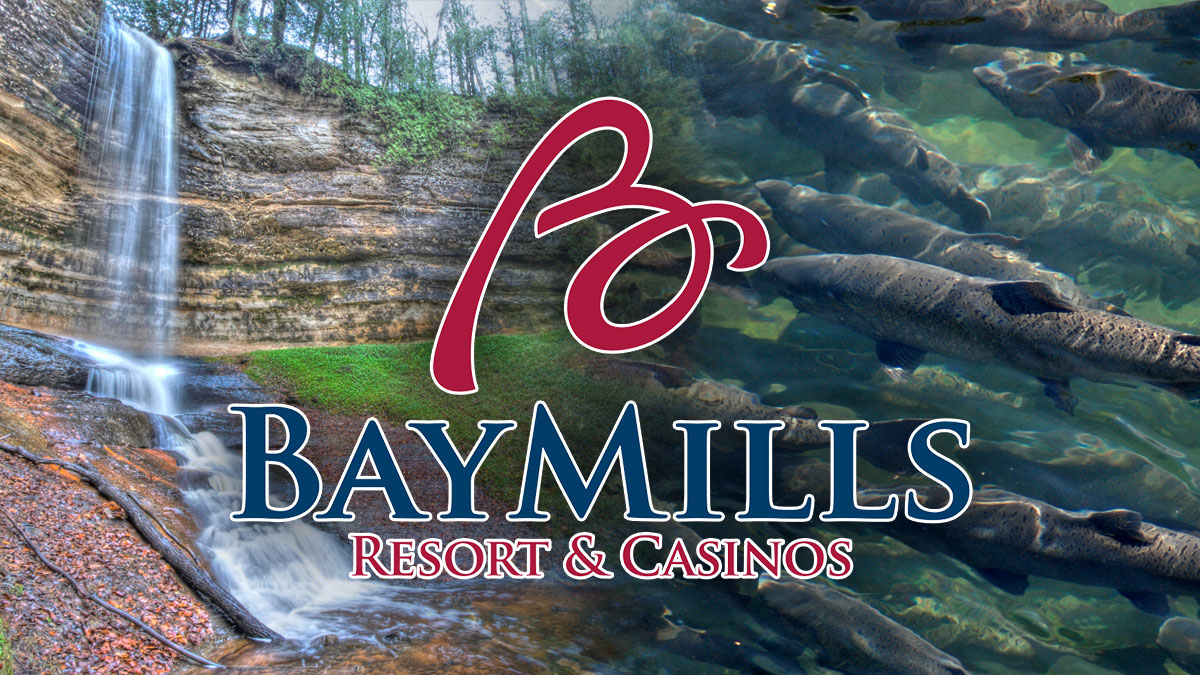 Bay Mills Casino Logo and Attractions