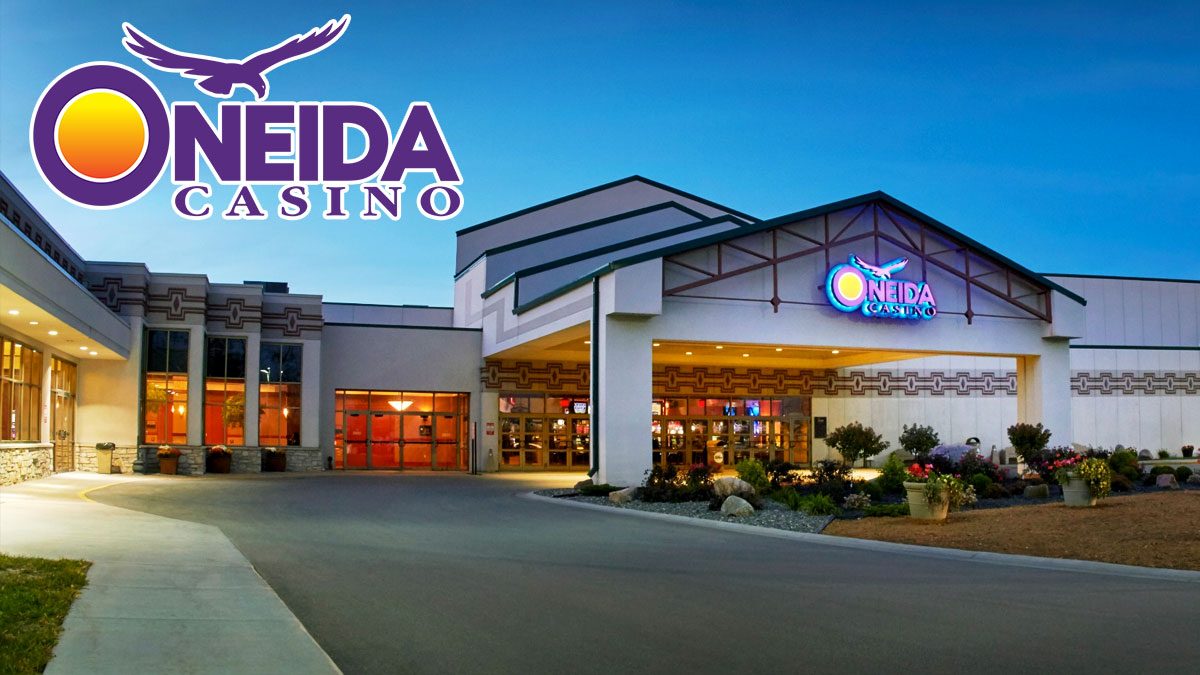 Oneida Casino Front Entrance And Logo