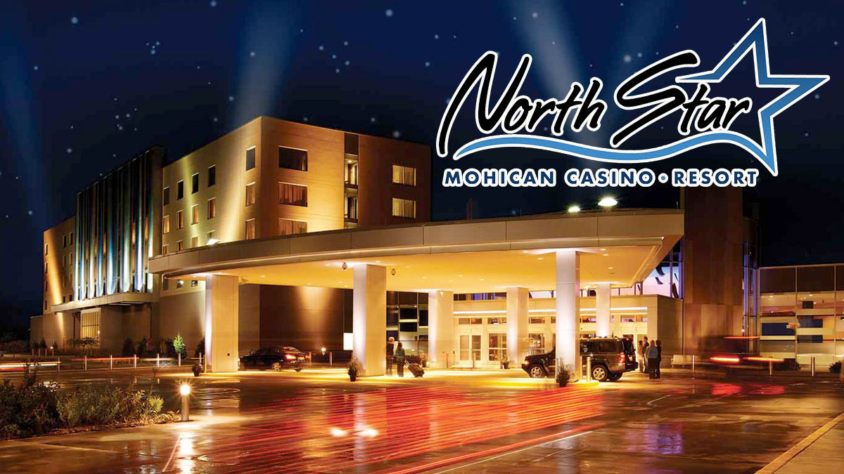 North Star Mohican Casino Resort Front Entrance And Logo