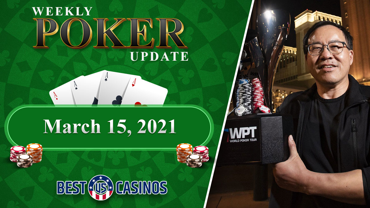 Weekly Poker Update Text and Poker Pro Qing Liu