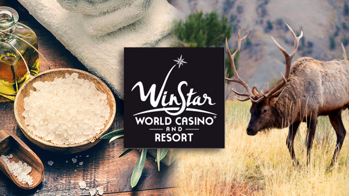 Winstar World Casino Logo and Attractions