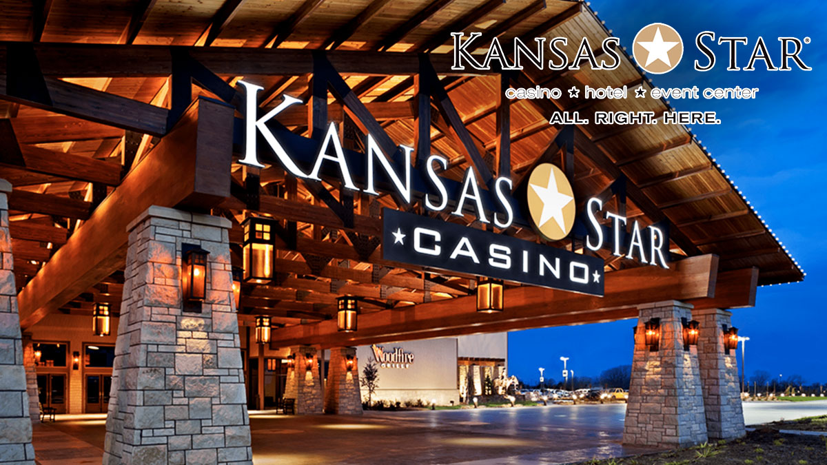 Kansas Star Casino Logo and Entrance