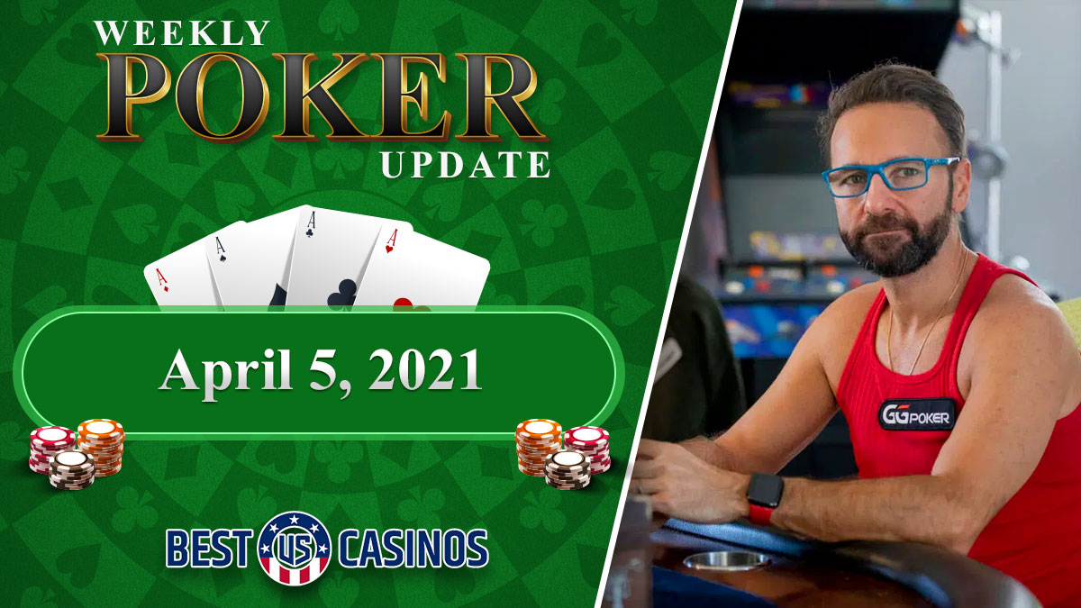 Weekly Poker Update Text and Daniel Negreanu