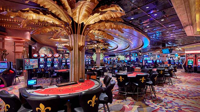 Harrahs New Orleans Casino Floor