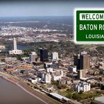 Sky View of Baton Rouge Louisiana