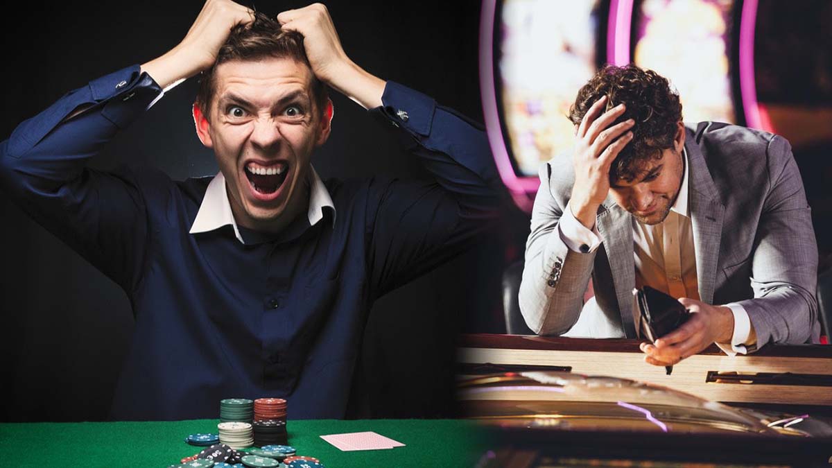 Two Types of Gamblers Sitting at Tables