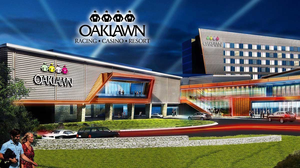 Front Entrance of Oaklawn Racing Casino Resort