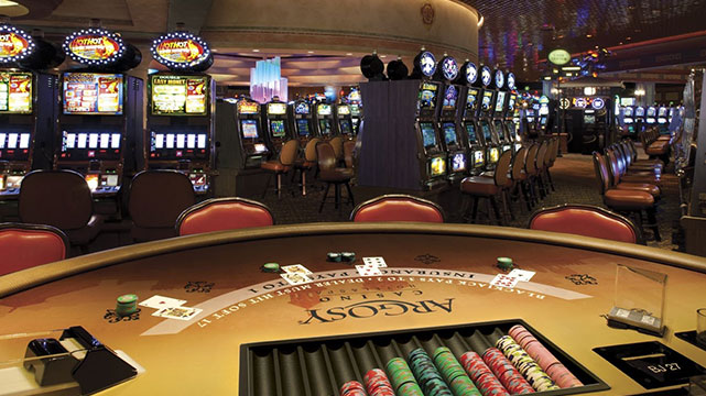 Casino Floor at Argosy Casino Riverside