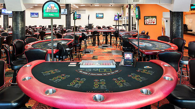 Poker Room at Casino Miami