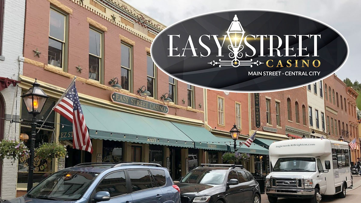 Easy Street Casino Front Entrance and Logo