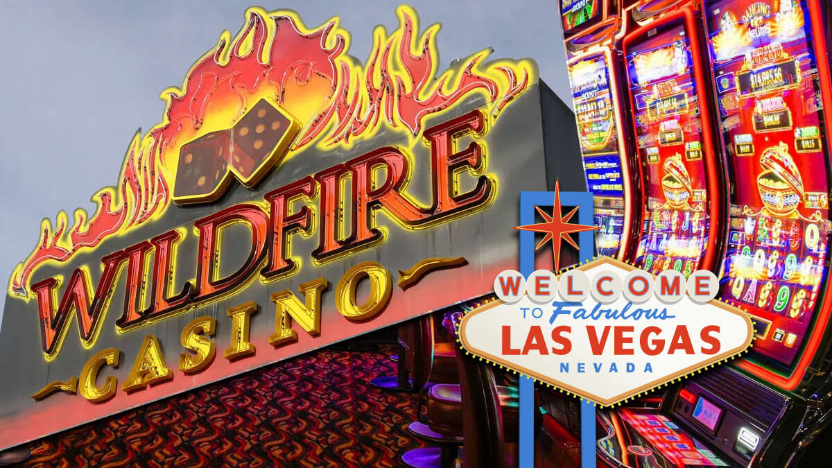 Wildfire Casino Las Vegas Sign Background