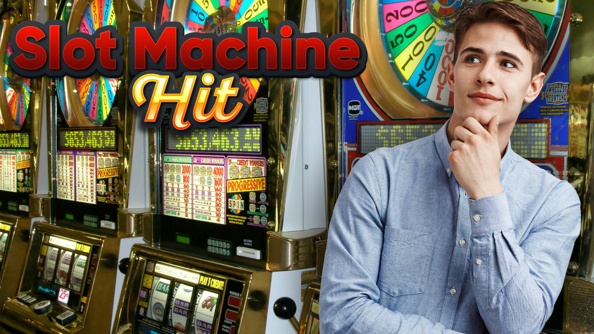 How can you tell if a slot machine is ready to hit?