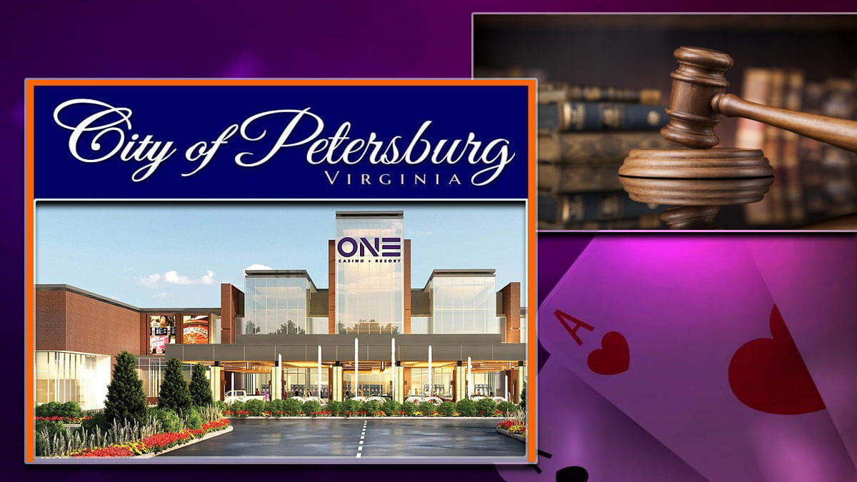 City Of Petersburg Virginia One Casino Court Background