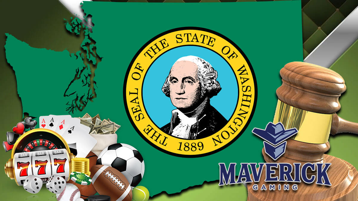 Washington And Maverick Gaming Sports Betting Background