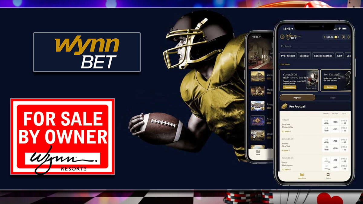 Wynn Bet For Sale Sports Betting App Background