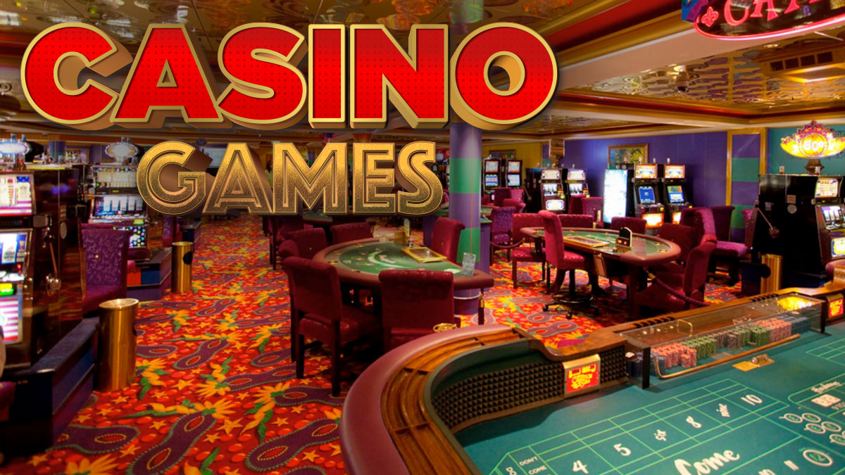 Casino Floor With Table Games and Slot Machines