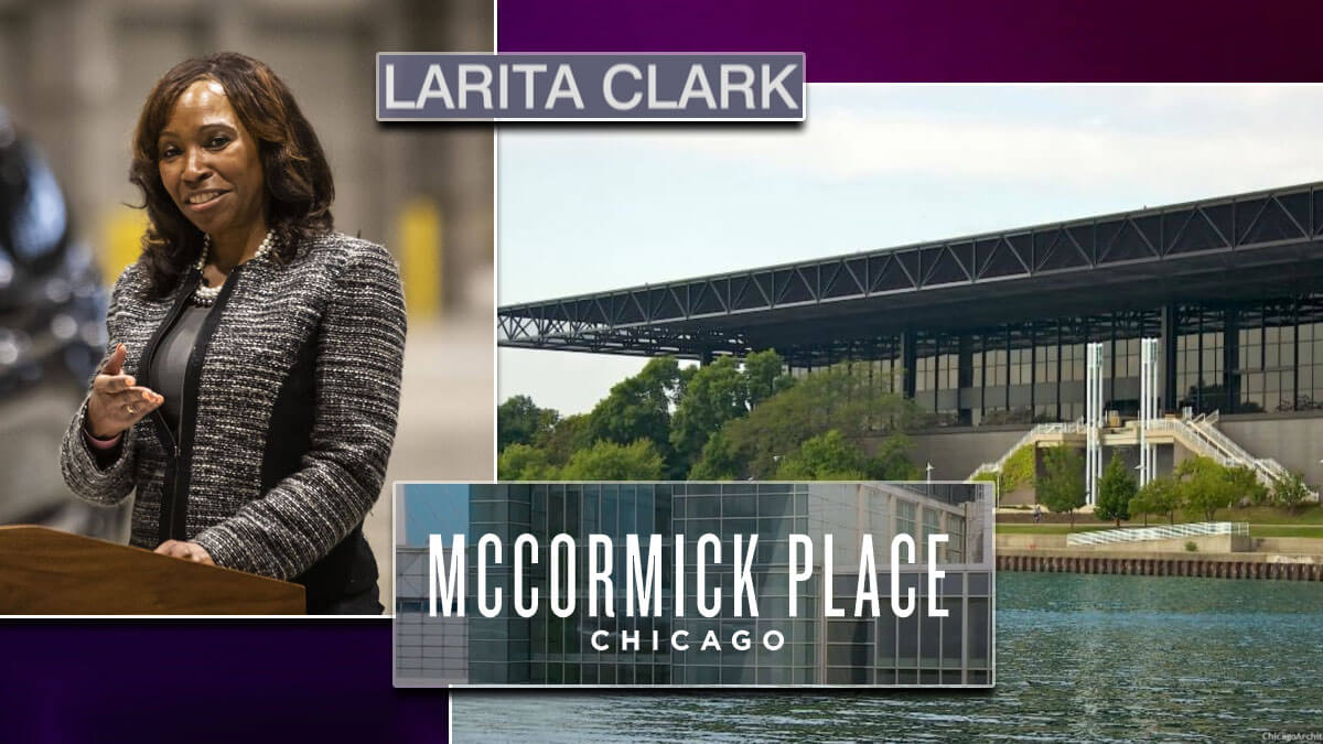 Larita Clark McCormick Place Casino Background
