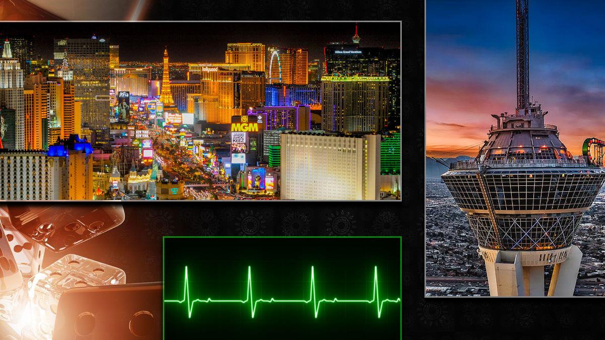 Las Vegas Strip Heart Rate Monitor Stratosphere