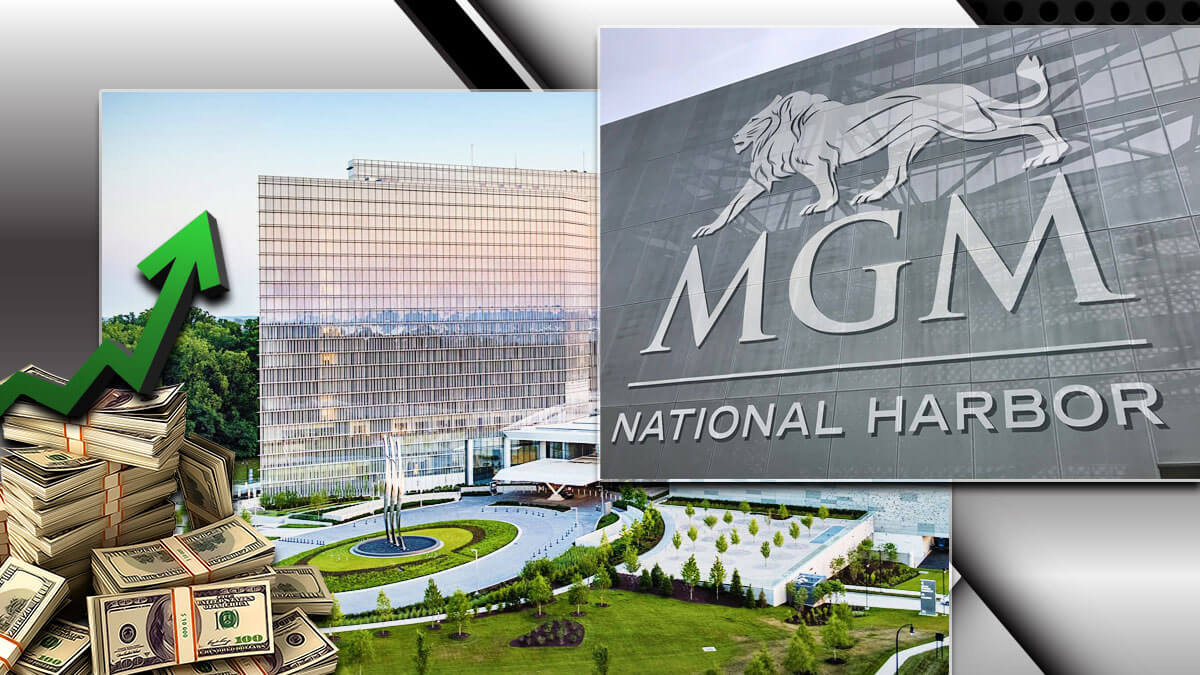 MGM National Harbor Green Arrow Increase