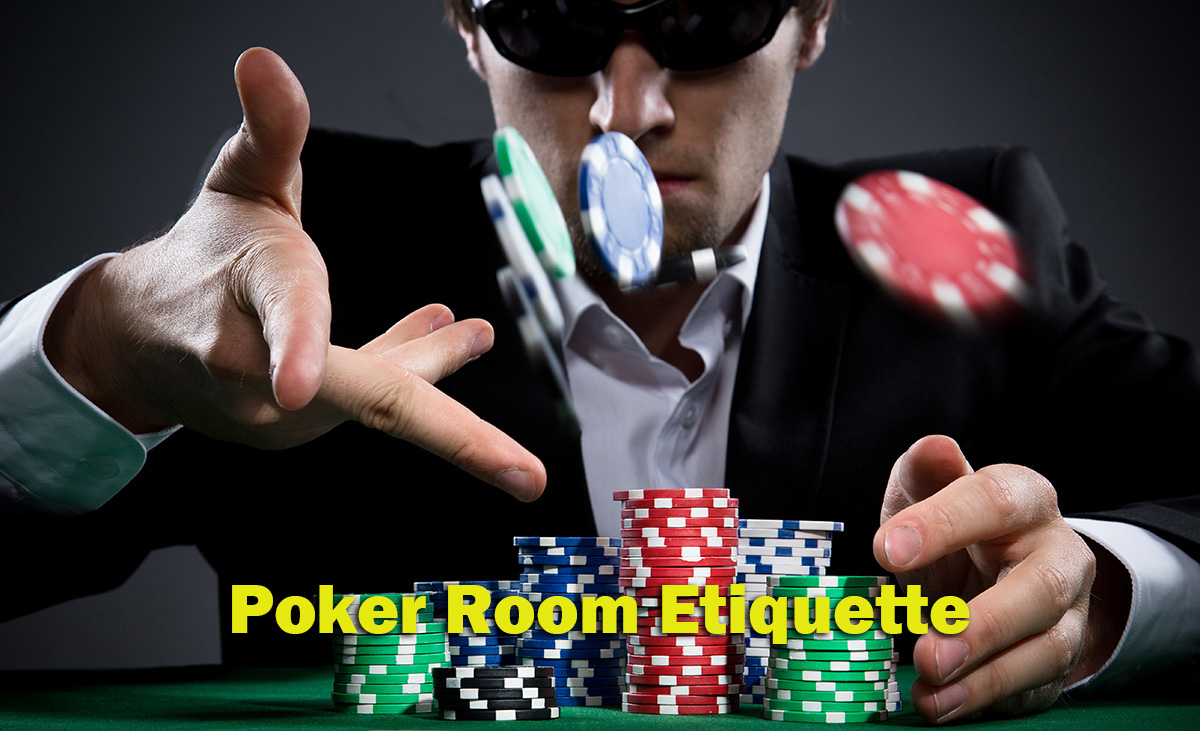 Man in Suit Throwing Poker Chips at a Table