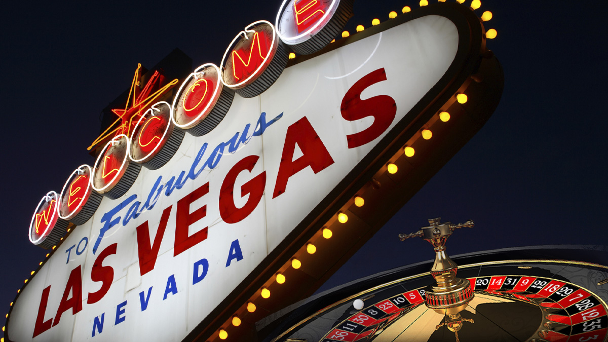 Las Vegas Welcome Sign, Roulette Wheel