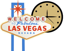 Welcome to Las Vegas Sign, Clock