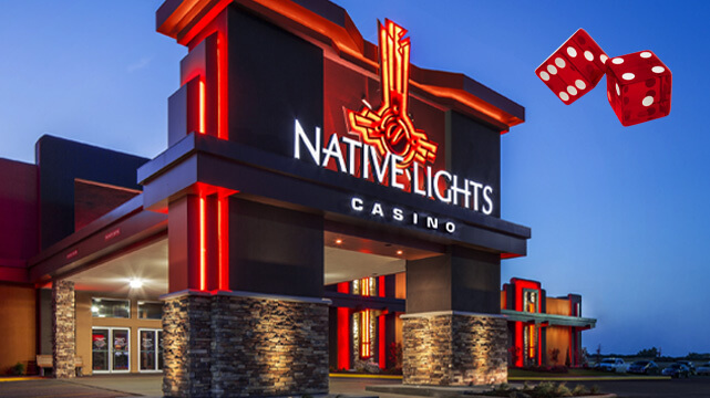 Native Lights Tribe 賭場,紅色賭場骰子