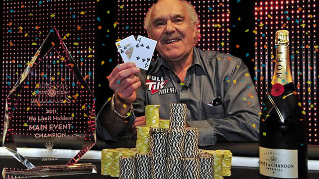 2011 Crown Australian Poker Champion, Confetti