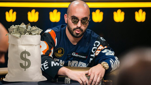 2019 Aussie Millions Poker Champion Bryn Kenney, Bag of Money