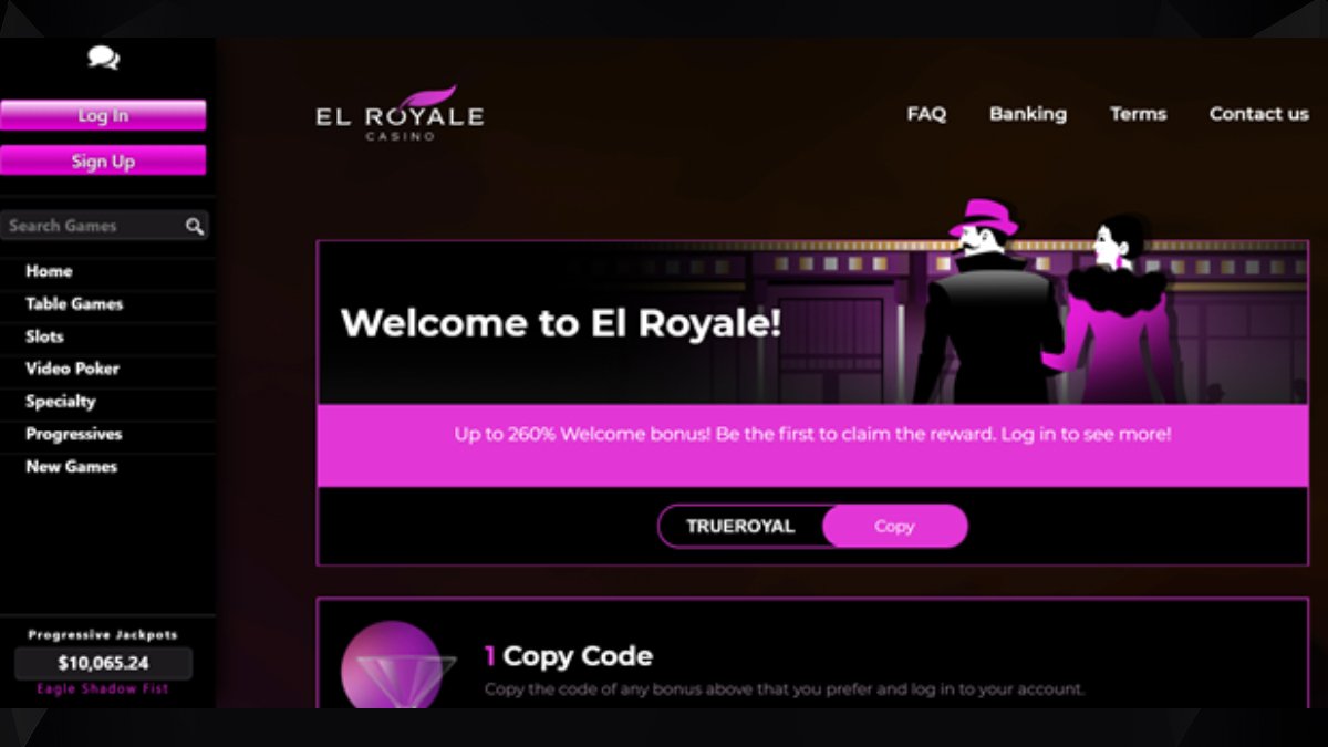 El royale casino no deposit
