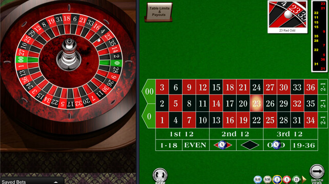 2 to 1 roulette slot machine