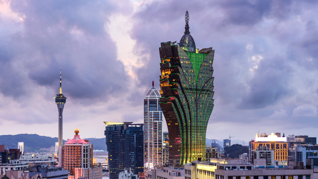 Macau Skyline Siang Hari