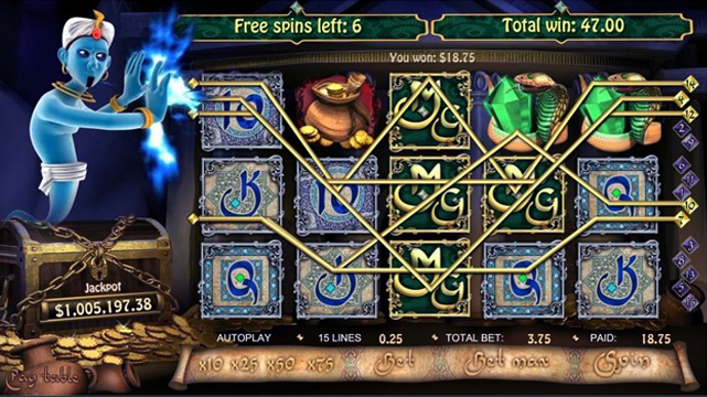 สล็อตเศรษฐี Genie ออนไลน์