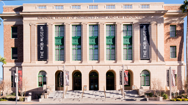 ด้านนอกของ Las Vegas Mob Museum