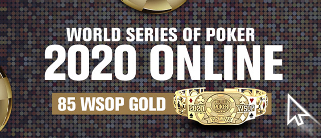 Gelang Emas dan Teks Online WSOP 2020