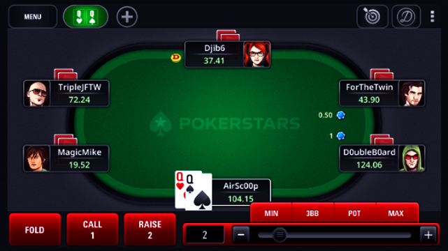PokerStars เกมโป๊กเกอร์ออนไลน์