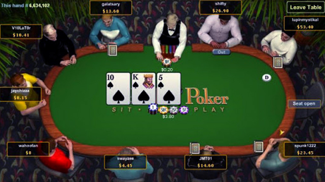 Tangkapan Layar Pitbull Poker Online