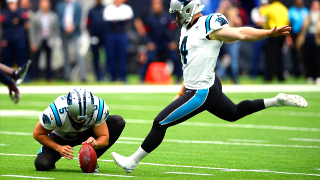 NFL Panthers Kicker