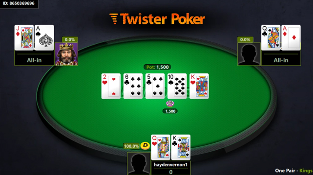 Meja Poker Twister Online