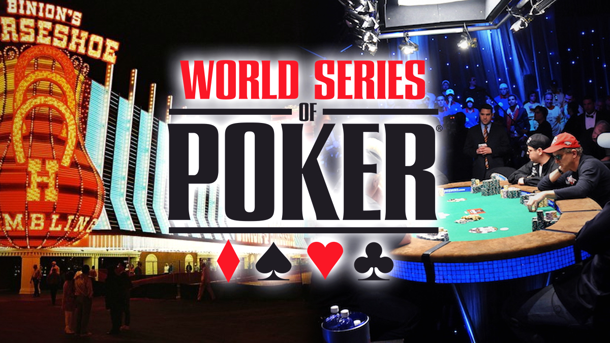 Logo WSOP dan Binion dan Latar Belakang Rio