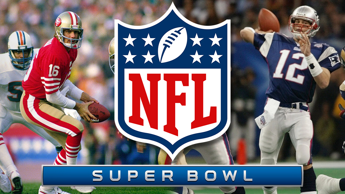 NFL Super Bowl Logo With Quarterback Images