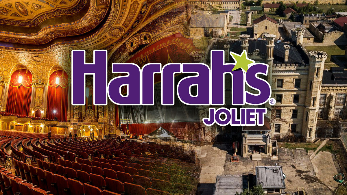 Harrah's Joliet Casino Logo and Attractions