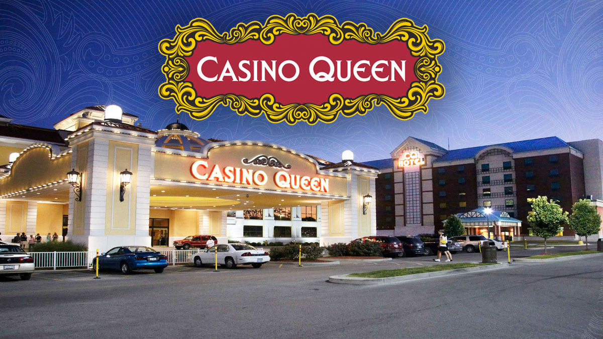 Casino Queen Marquette Logo and Property Exterior