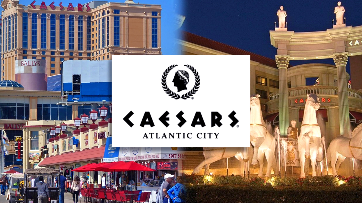 Caesars Atlantic City Logo and Property Images