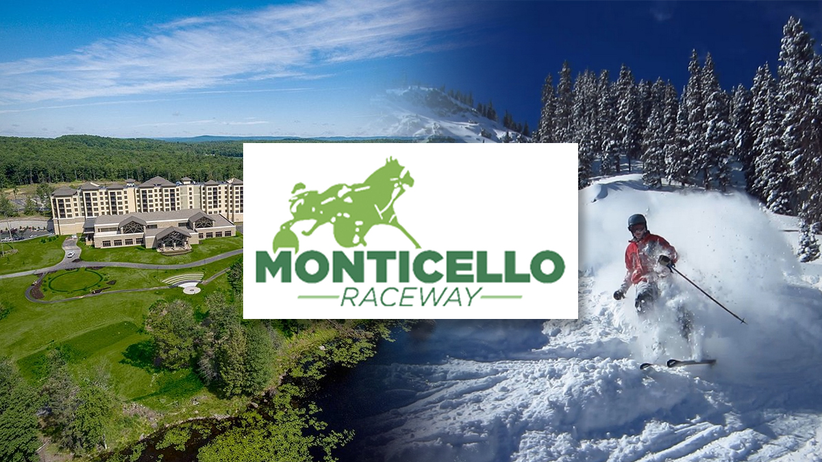 Monticello Raceway Logo With New York Attractions