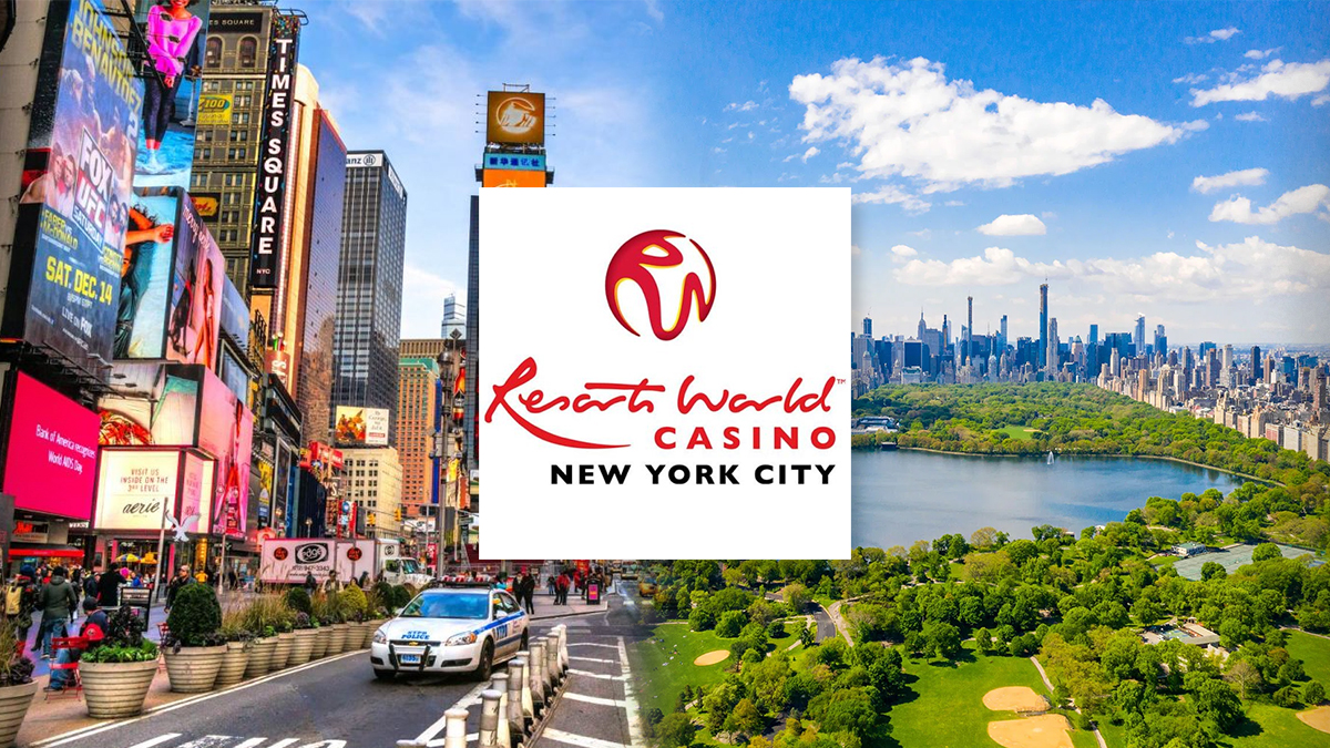 Resorts World New York Logo and NYC Attractions