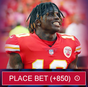 CTA Place Bets Tyreek Hill