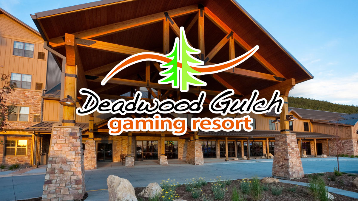 Deadwood Gulch Gaming Resort Front Entrance And Logo