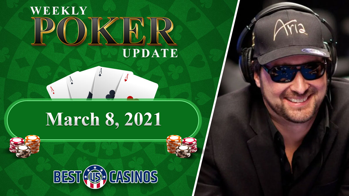 Weekly Poker Update Text and Phil Hellmuth