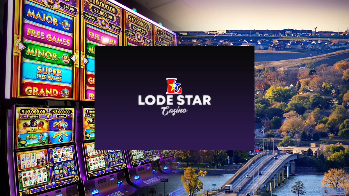 Lode Star Casino Logo and City and Slots Games